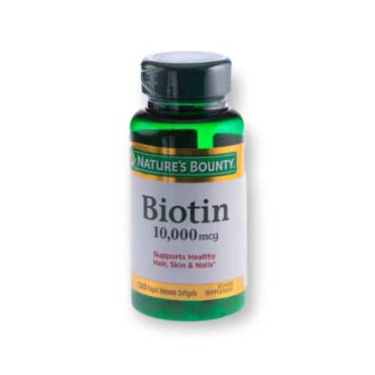 Picture of Nature's Bounty biotin 10.000 mcg 120 caps 