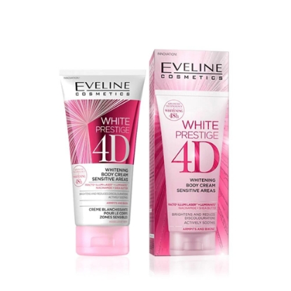 Picture of EVELINE 4D WHITENING BODY CREAM Sensitive Areas 100ML