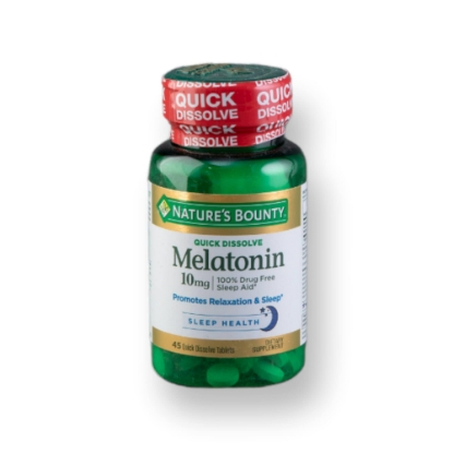 Picture of Nature's Bounty MELATONIN 10 MG 45 TAB