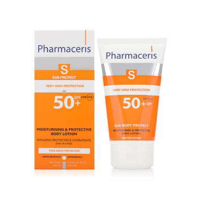 Picture of PHARMACERIS MOISTURISING&PROTECTIVE BODY LOTION SPG-50+ 150 ML