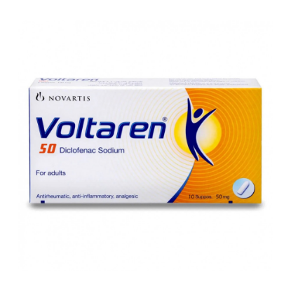 Picture of VOLTAREN 50 MG 10 SUPP