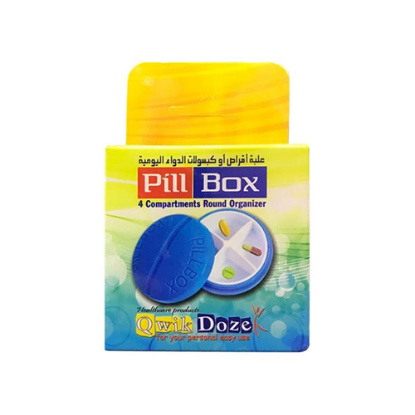 Picture of QWIK DOZE BILL BOX 4 COMPARTMENTS ROUND