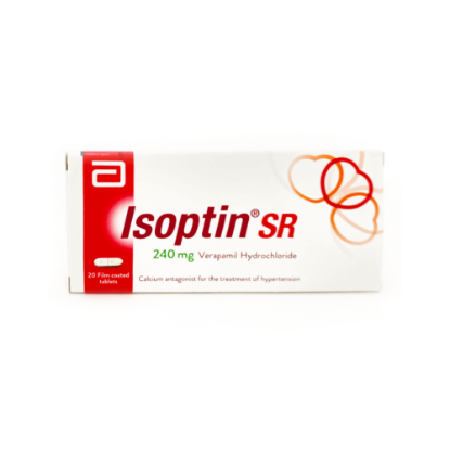 Picture of ISOPTIN SR 240 MG 20 TAB