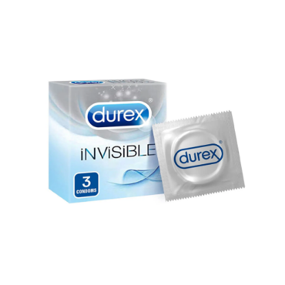 Picture of DUREX INVISIBLE 3 PCS