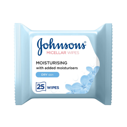 Picture of JOHNSON MICELLAR MOISTURISING WIPES 25'S