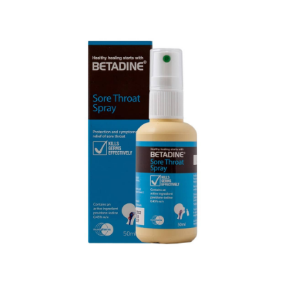 Picture of BETADINE THROAT SPRAY 50ML