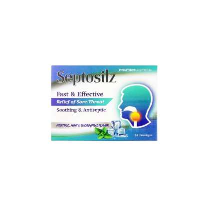 Picture of SEPTOSILZ MENTHOL 24 LOZENGES