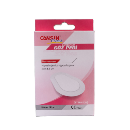 Picture of CANSINPLAST EYE PAD 5.8X8.3 CM 5'S (QATTAN)