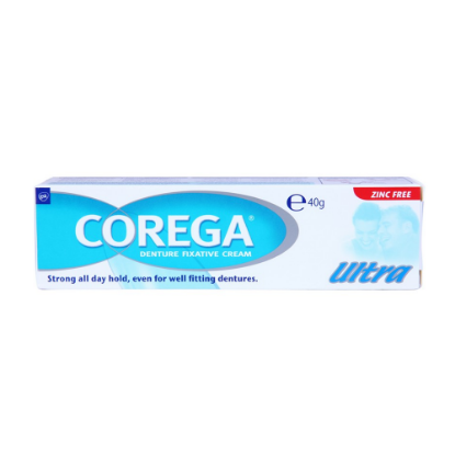 Picture of COREGA ULTRA DENTURE FIXATIVE CREAM 40 GM