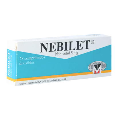 Picture of NEBILET 5 MG 28 TABS