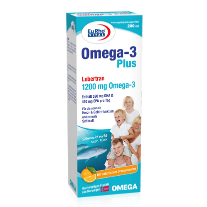 EURHO VITAL OMEGA-3 PLUS SYRUP