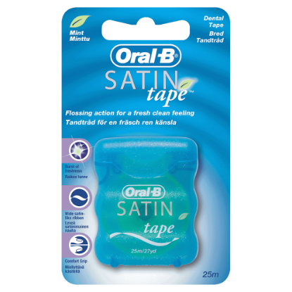 ORAL-B FLOSS SATIN TAPE