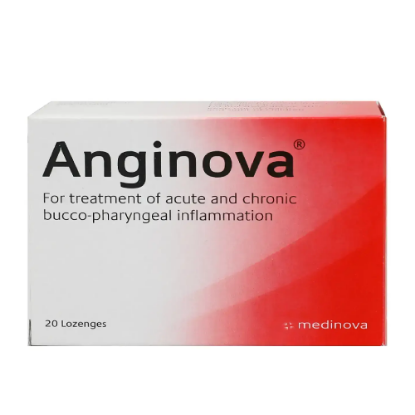 ANGINOVA LOZENGES 20'S