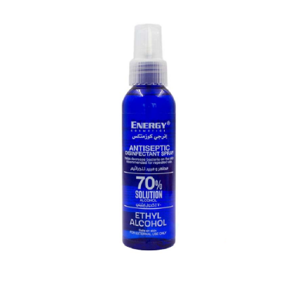 ENERGY ALCOHOL SOLUTION 70% SPRAY 120 ML