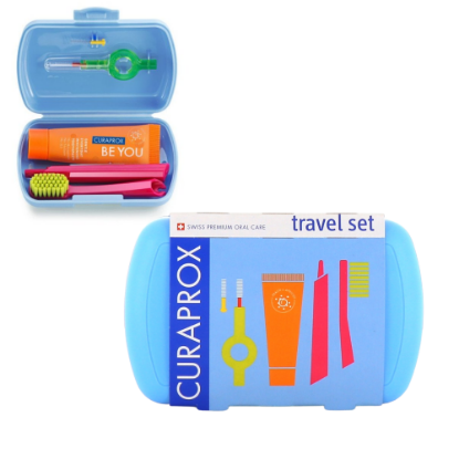 CURAPROX TRAVEL SET BLUE