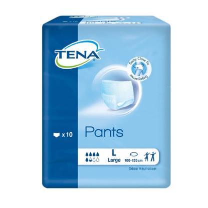 TENA PANTS NORMAL LARGE 10'S