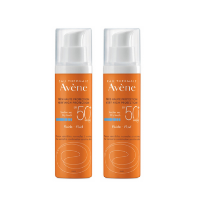 AVENE SUNCARE KIT EMULSION FLUID SPF 50 (1+1) OFFER