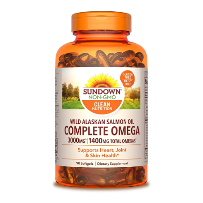 SUNDOWN COMPLETE OMEGA 3000 MG 90 SOFTGELS