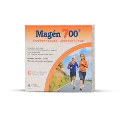 MAGEN 700 - 12 EFFERVESCENT TABLETS