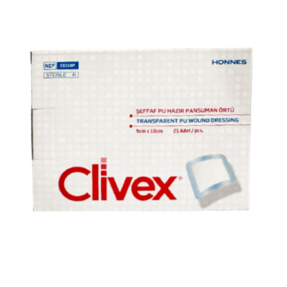 CLIVEX WATER PROOF DRESSING 9cm X 10cm 25 pcs