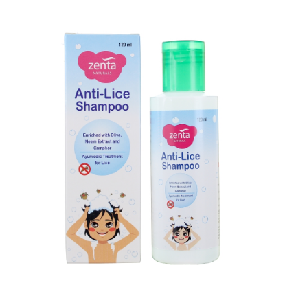 ZENTA NATURALS ANTI-LICE SHAMPOO 120 ML