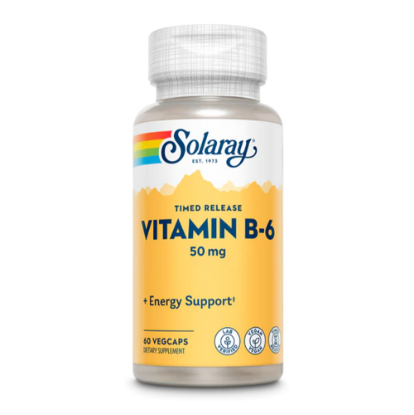 SOLARAY VITAMIN B-6 50mg 60's