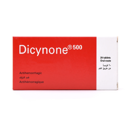 DICYNONE 500 MG 20 CAP