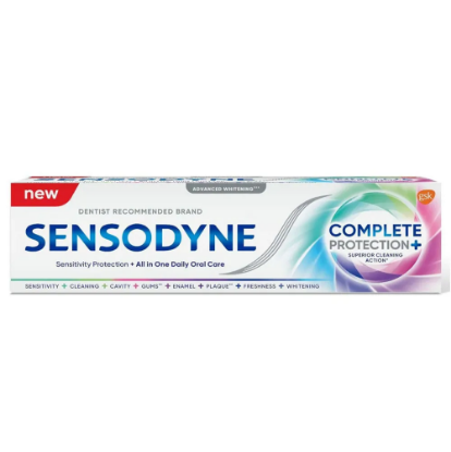 Picture of Sensodyne Complete Protection + Advanced Whitening Toothpaste 75 ml