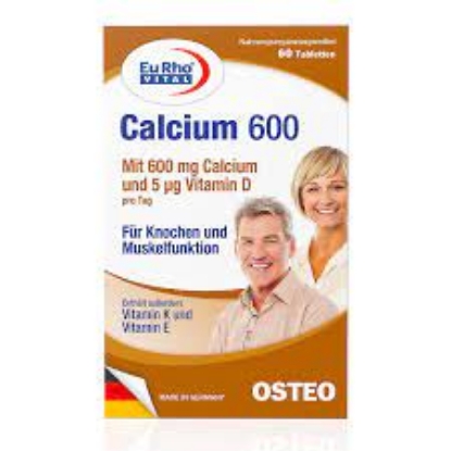 EURho VITAL CALCIUM 60 TAB