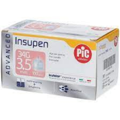 PIC INSUPEN Pen Needles 3.5mm - 100's