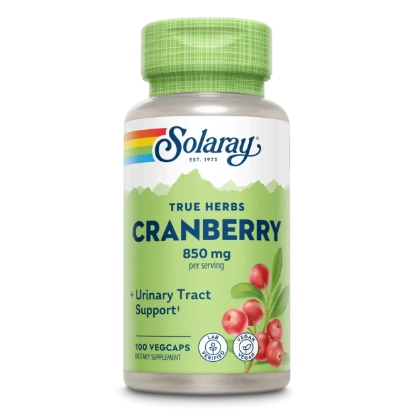 SOLARAY CRANBERRY 850 MG 100's