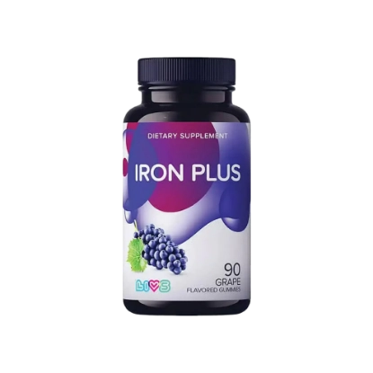 LIVS Iron Plus Gummies 90's