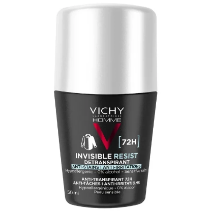 Vichy Deo Roll-On Invisible 14Y 100 (Black Silver) - 50ml