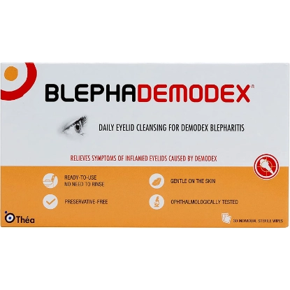 BLEPHADEMODEX EYE WIPES 30's