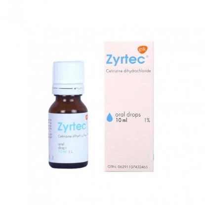 ZYRTEC ORAL DROPS 10 MG/ML