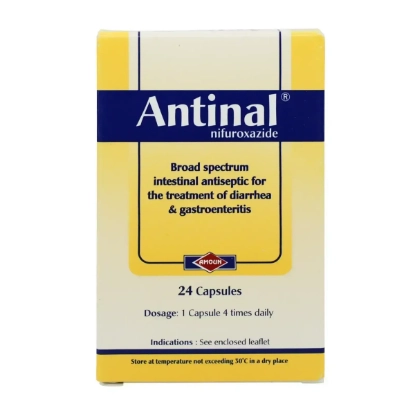 Antinal 200 mg - 24 Capsules