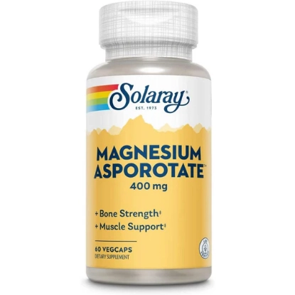 SOLARAY Magnesium Asporotate 400mg 60 caps