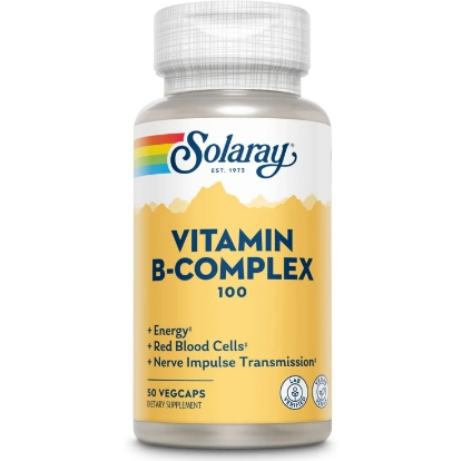 SOLARAY Vitamin B-Complex 100mg 50 caps