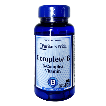 Picture of PURITAN'S PRIDE COMPLETE B -COMPLEX 100 TABS