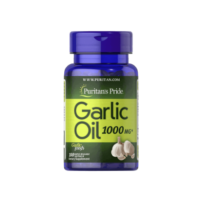 PURITAN'S PRIDE GARLIC OIL 1000MG 100 SOFTGEL CAPS  