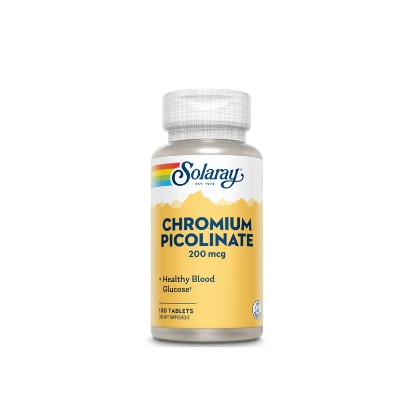 Solaray Chromium Picolinate 200 mcg 200 Capsules