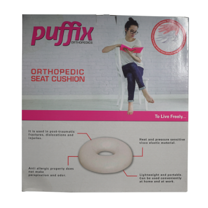 PUFFIX ORTHOPEDIC VISCO DONUT PILLOW (QATTAN)