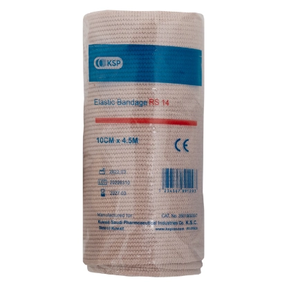 KSP Elastic Bandage - Width 10 cm, Length 4.5 m