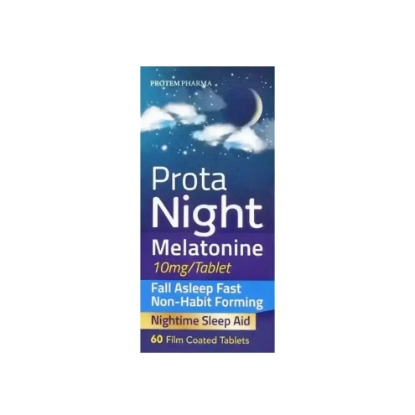 Protem Pharma PROTA NIGHT Melatonin 10 mg – 60 Tablets