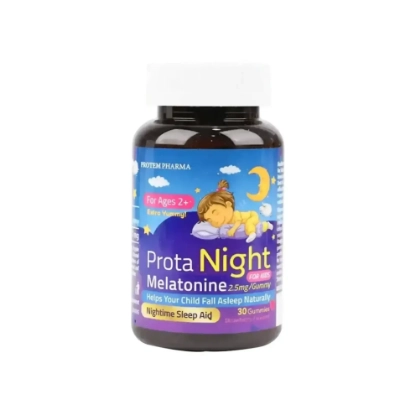 Protem Pharma PROTA NIGHT Melatonin 2.5 mg Gummies – 30's