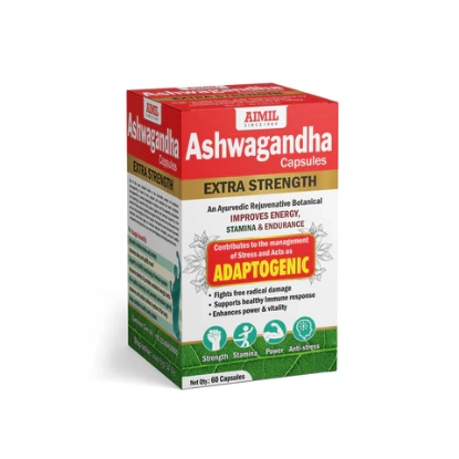 Picture of AIMIL Power Ashwagandha Capsules 60's