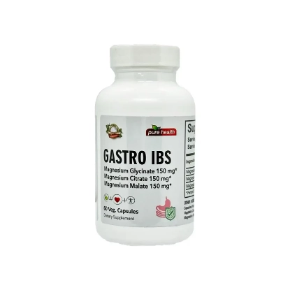 PURE HEALTH GASTRO IBS 60 VEG. CAPS