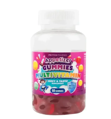 Protem Pharma APPETIZER WITH MULTIVITAMIN GUMMIES 60's